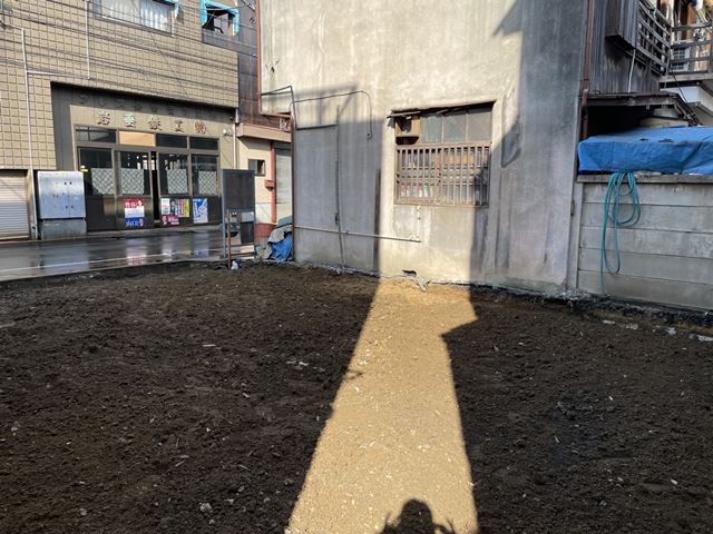 木造2階建て解体工事(東京都葛飾区堀切)　工事後の様子です。